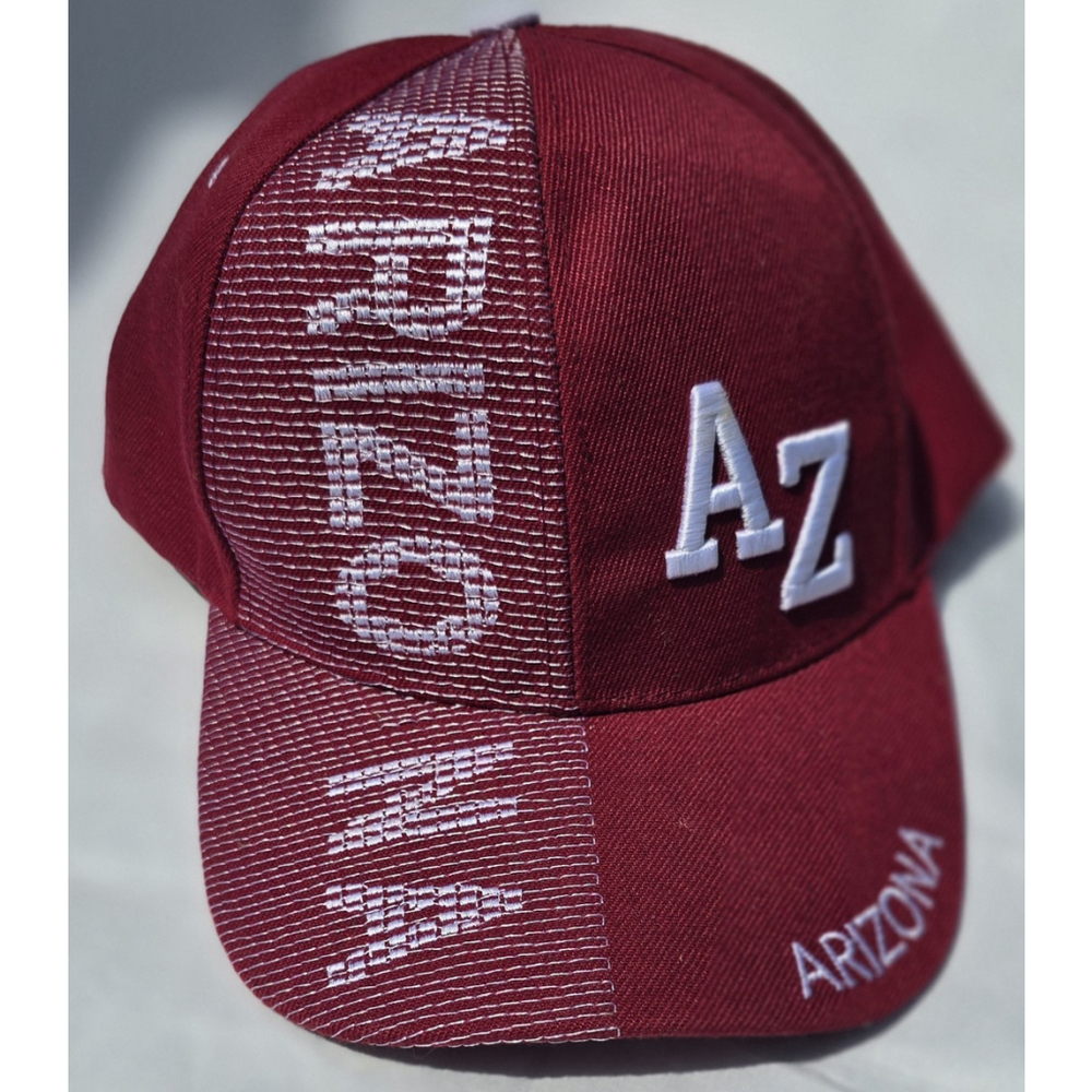 Arizona AZ Hat Cap Red Adjustable